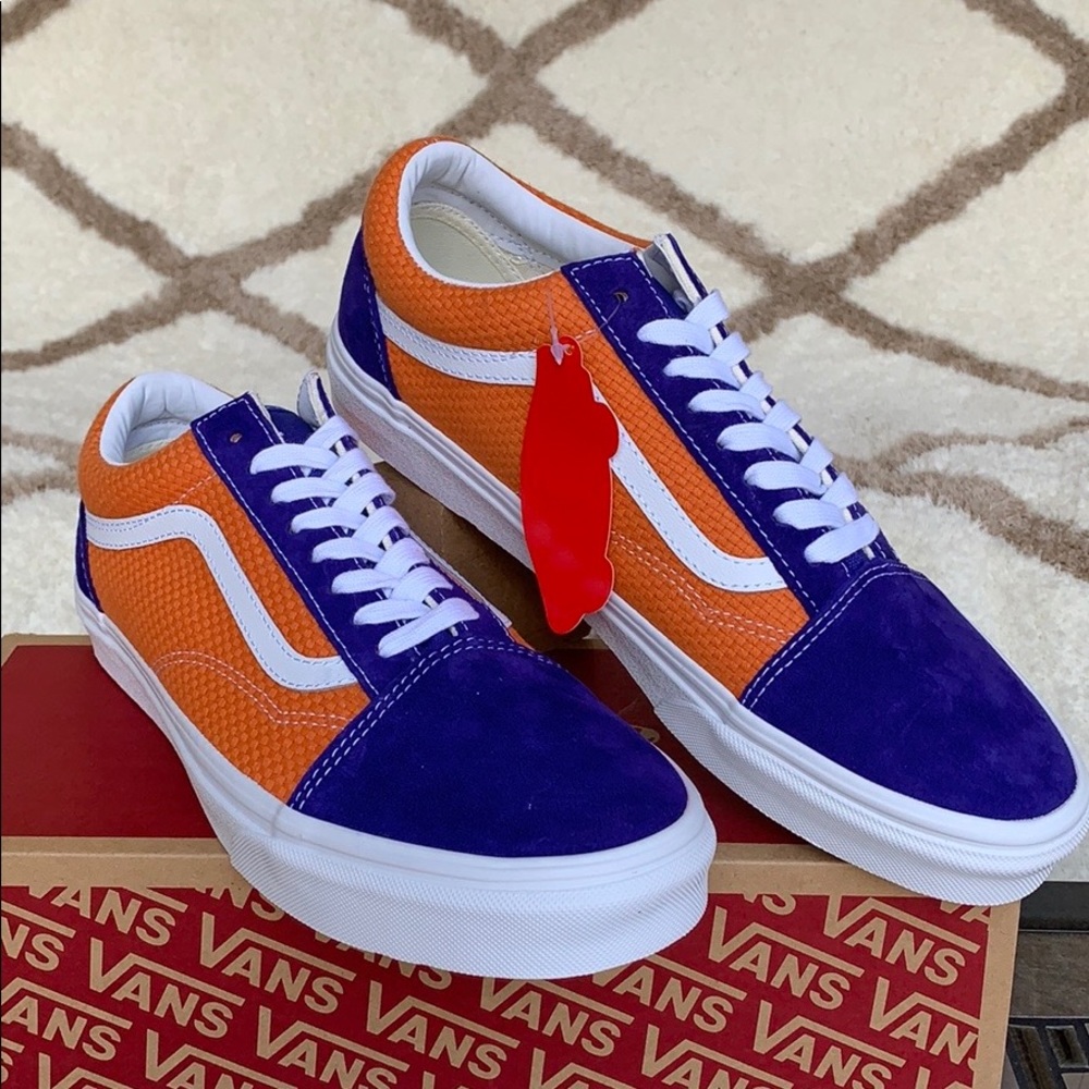 • VANS OLD SKOOL P&C Real Blue/Apricot Buff WMNS - Picture 12 of 16